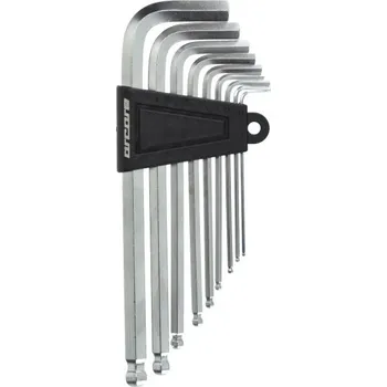 Klíč Sada imbusových klíčů Arcore AW-6 UNI Stříbrná, Černá