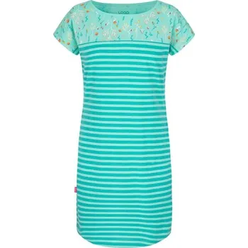 Dámské šaty Dámské šaty LOAP BALERIE M Zelená, Světle zelená, Mix