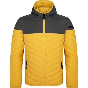 Pánská bunda LOAP JENDA XXXL Žlutá, Tmavě šedá