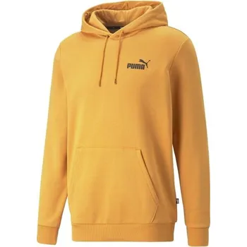 Pánská mikina Pánská mikina Puma ESSENTIALS SMALL LOGO HOODIE S Žlutá, Černá