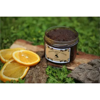 Tělový peeling Přírodní kávový peeling s pomerančem