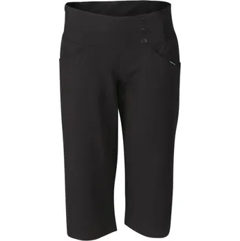 Dámské 3/4 softshellové kalhoty ALPINE PRO CAROZA S Černá