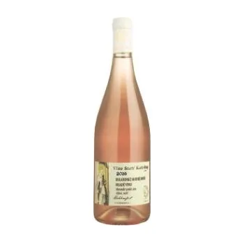 Víno Svatokateřinské - Rulandské modré Rosé - červené polosladké - mz - Rakvice 0.75 l