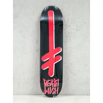Skateboard Deathwish Gang Logo (black/red) 8.5