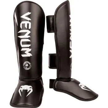 Chránič nohou Dětské chrániče holení Venum CHALLENGER KIDS SHIN GUARDS M Černá, Bílá