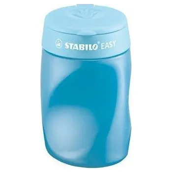 Ořezávátko Stabilo Ořezávátko, 3 otvory, se zásobníkem na odpad, pro praváky, STABILO Easy, modré 15508