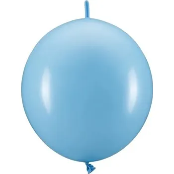 PartyDeco Balónky spojovací světle modré 33 cm 20 ks