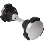 otočná koule s dětskou pojistkou LOCINOX® KIDLOC - do profilu 30 - 40 mm, materiál nerezová ocel, hliník, polyamid, hřídel 8 x 8 x 90 mm