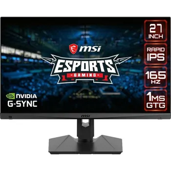 Monitor Monitor MSI Optix MAG274QRF-QD 27",LED, IPS, 1ms, 1000:1, 300cd/m2, 2560 x 1440,DP,