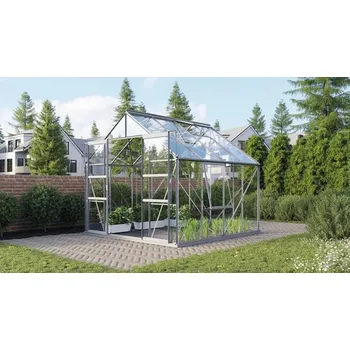 Skleník Skleník Vitavia Meridian 2 6700 skleněný 3 mm 257 x 258 cm hliník