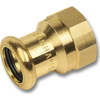 Vodovodní potrubí Sanha Purapress 8270G přechod vnitřní lisovací Cu voda 35x6/4" 1827035112