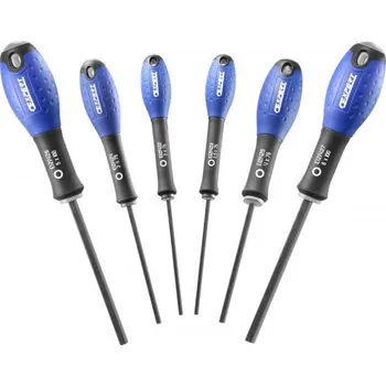 Klíč Klíč zástrčný 6-hranný s rukojetí 6-dílná sada