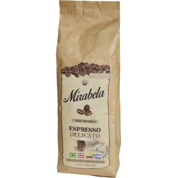Káva Mirabela čerstvá káva Espresso Delicato 100% Arabika 225g