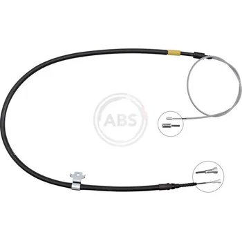 Lanko parkovací brzdy Tažné lanko, parkovací brzda, , 9678421480, A.B.S., K10159