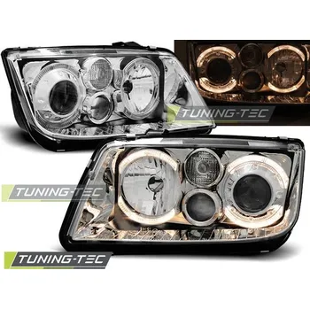 Přední světlomet PŘEDNÍ SVĚTLA ANGEL EYES CHROM pro VW BORA 09.98-07.05