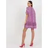 Dámské šaty Dámské boho šaty s volánem D73771M30306C fialové, M