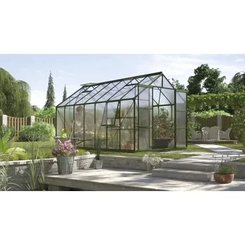 Skleník Skleník Vitavia Jupiter 11500 polykarbonát 4 mm 257 x 445 cm zelený