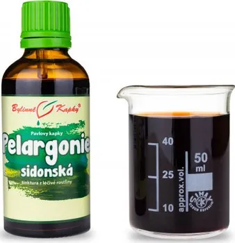 Přírodní produkt Bylinné kapky s.r.o. Pelargonie sidonská tinktura 50 ml