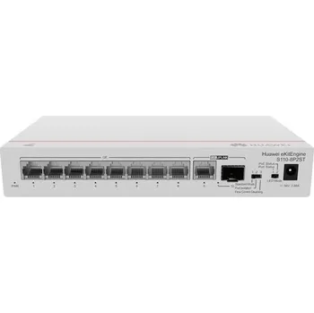 Switch Huawei • S110-8P2ST • PoE Switch eKitEngine S110-8P2ST (8x GB ETH, 1x SFP) S110-8P2ST