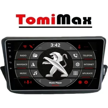 Auto Hi-Fi TomiMax Peugeot 308/408 Android 14 autorádio s WIFI, GPS, USB, BT HW výbava: 2K 2000x1200px 8 Core 8GB+256GB HIGH - pouze displej A - Model auta: Peugeot 308/408 2010 - 2016, Velikost obrazovky: Dotyková obrazovka: 9"