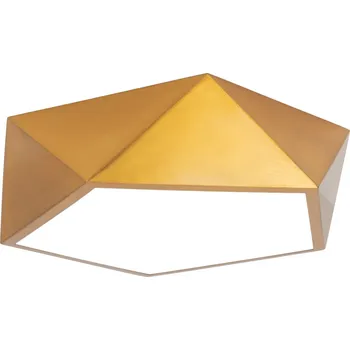 Toolight - Stropní svítidlo Diamond 30cm E27 3x60W APP875-C, zlatá, OSW-08973