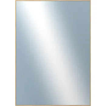 Koupelnový nábytek DANTIK - Zarámované zrcadlo - rozměr s rámem cca 50x70 cm z lišty Hliník dub | P273-514 (7273514)