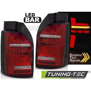 Zadní světlomet LED PÁS ZADNÍ SVĚTLA ČERVENÁ BÍLÁ SEQ pro VW T6,T6.1 15-21 OEM LED