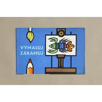 Antistresové omalovánky Vymaluj zarámuj, 2087, retro omalovánky, Jaroslav Vildt