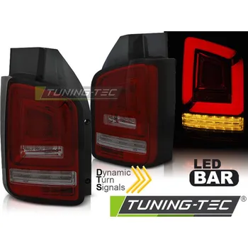 Zadní světlomet LED PÁS ZADNÍ SVĚTLA ČERVENÝ KOUŘ SEQ pro VW T6 15-19 TR