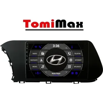 Auto Hi-Fi TomiMax Hyundai i20 Android 14 autorádio s WIFI, GPS, USB, BT HW výbava: QLED 8 Core 4GB+64GB PX HIGH - pouze displej A, Velikost obrazovky: Dotyková obrazovka: 10,1"