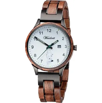 Hodinky WAIDZEIT Dřevěné hodinky Hubertus se srncem - hodinky pro myslivce