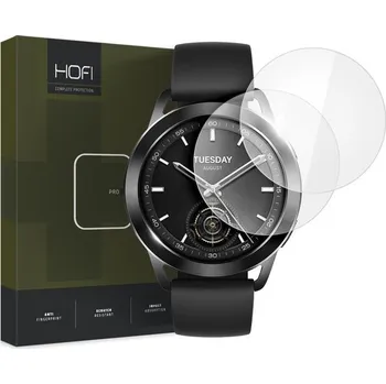 Příslušenství k chytrým hodinkám Hofi Glass Pro Plus ochranné sklo pro Xiaomi Watch S3 čiré 2 ks