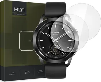 Příslušenství k chytrým hodinkám Hofi Glass Pro Plus ochranné sklo pro Xiaomi Watch S3 čiré 2 ks