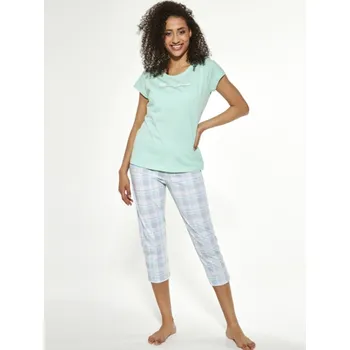Dámské pyžamo Dámské pyžamo v mentolové barvě, VELIKOST L