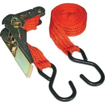 Upínací popruh Gadget Pás upínací ráčnový s háky 25mm x 4,5m GD - TM-300501