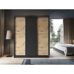 Skříň s posuvnými dveřmi 180 cm - Esville