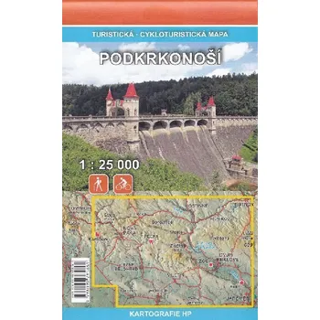 Podkrkonoší mapa 1:25 000 - turistická a cykloturistická - Eurokart
