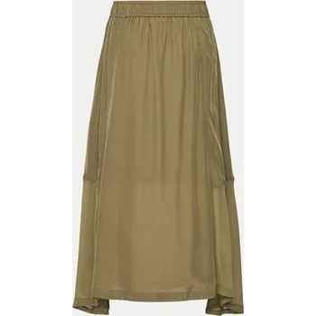 Dámská sukně DKNY Trapézová sukně P4DN8X10 Zelená Regular Fit L