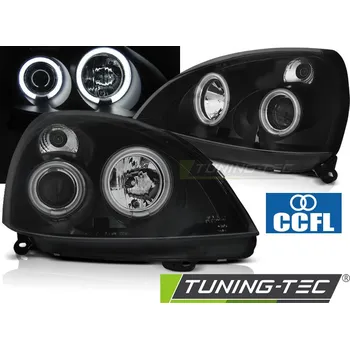 Přední světlomet RENAULT CLIO II 06.01-09.05 ANGEL EYES CCFL BLACK