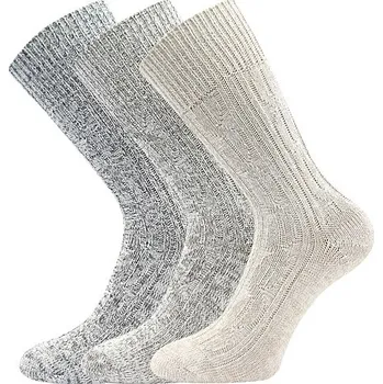 Dámské ponožky Boma® 3PACK Ponožky Boma Praděd - mix B 35-38 (23-25)