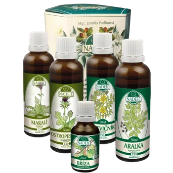 Přírodní produkt Naděje Doplněk z bylin jako pomoc při zvyšování zdatnosti a výkonnosti pro muže 225 ml