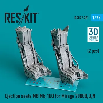 Plastikový model 1/72 Eject.seats MB Mk.10Q Mirage 2000B/D/N (2 x)