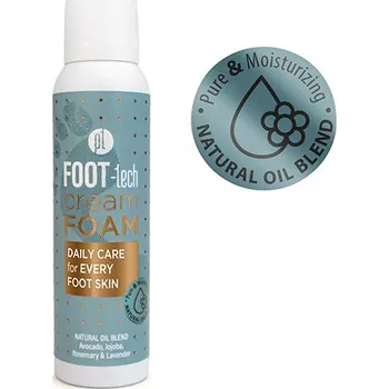 Masážní přístroj Platinum FOOT-tech Cream Foam - Daily Care for every foot skin 150ml