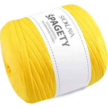 Příze Špagety / příze 550 g - 3 žlutá různé odstíny