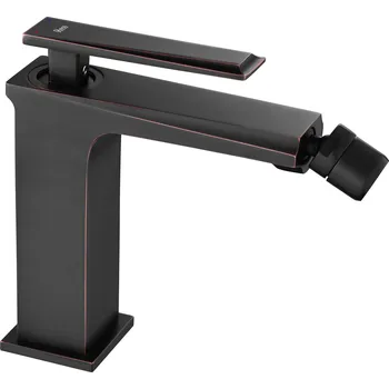 Vodovodní baterie Rea Romano - Bidetová baterie, retro černá, REA-B9901