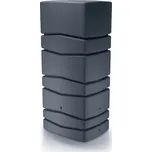 Sud na dešťovou vodu AQUA TOWER 650l antracit ZDARMA výpustný ventil