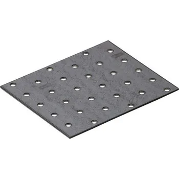 Tesařské kování Domax PP1 - destička perforovaná 80x40x2,0 mm