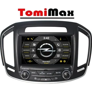 Autorádio TomiMax Opel Insignia Android 14 autorádio s WIFI, GPS, USB, BT HW výbava: 8 Core 6GB+128GB HIGH - Model auta: Opel Insignia 2014---, Velikost obrazovky: Dotyková obrazovka: 8"