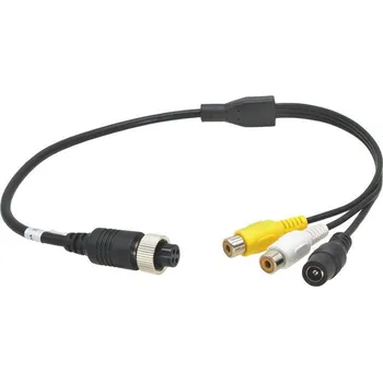Couvací kamera Adaptér 4pin - CINCH 222024 + Prodloužená lhůta na vrácení zboží do 40 dnů