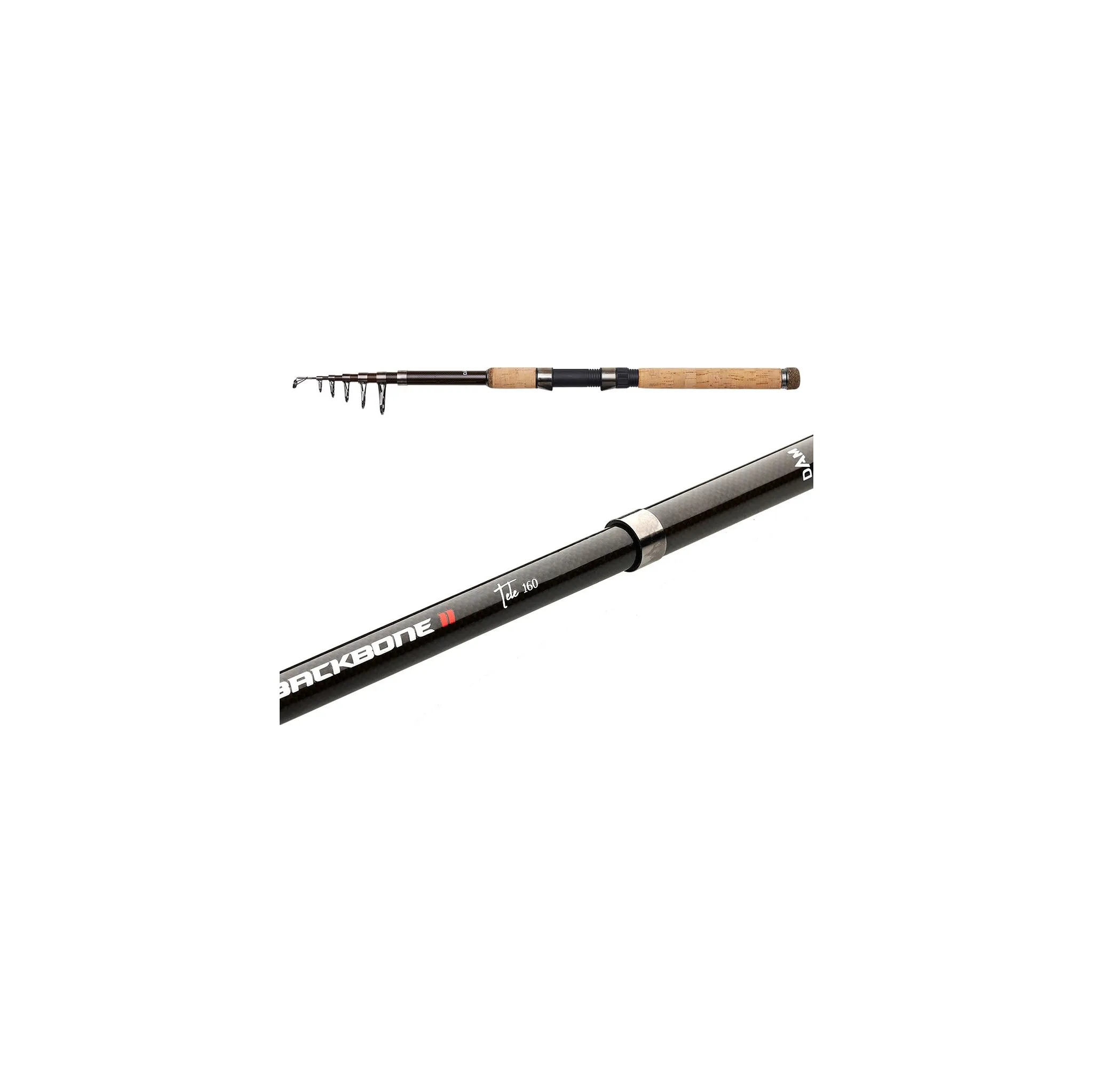 Fotografie 2 - Rybářský prut DAM Backbone II Tele 330 cm/60-160 g